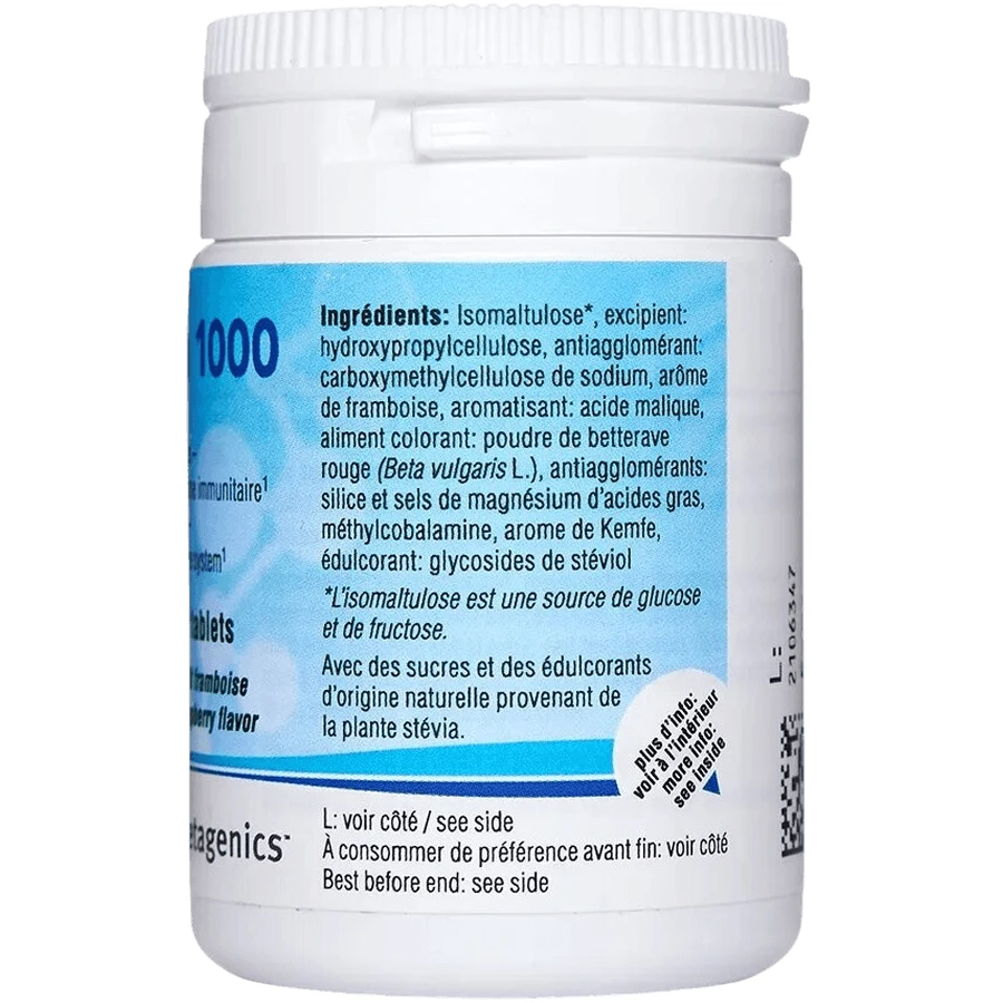 Вітамін В-12, Vitamin B12-Dyn, Metagenics, 1000 мкг, 120 жувальних таблеток зі смаком малини: ціни та характеристики