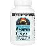 Магній гліцинат, Magnesium Glycinate, Source Naturals, 60 таблеток: ціни та характеристики