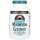 Магній гліцинат, Magnesium Glycinate, Source Naturals, 180 таблеток
