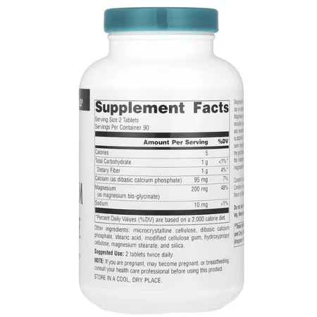 Магній гліцинат, Magnesium Glycinate, Source Naturals, 180 таблеток: ціни та характеристики