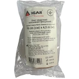 Бинт медичний IGAR  когезивний фіксувальний бежевий 10 см х 4,5 м