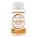 Вітамін D3+К2, D3+K2, Biotus, 1000 МО/50 мкг, 120 капсул