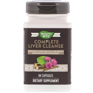 Підтримка печінки, Complete Liver Cleanse, Nature's Way, 84 капсул