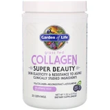 Пептиди Коллагену, Grass Fed Collagen, Garden of Life, черника асаи, 270 г