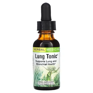 Тоник для легких, Lung Tonic, Herbs Etc., жидкий Экстракт, веган, 30 мл