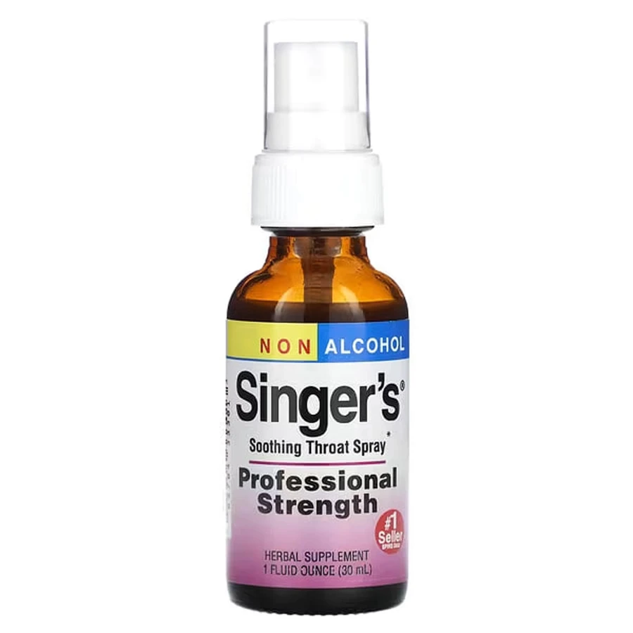 Спрей для горла успокаивающий, Singer's, Soothing Throat Spray, Herbs Etc., без спирта, проффесиональный, 30 мл: цены и характеристики