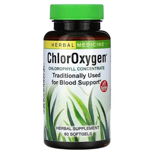 Хлороффил концентрат, ChlorOxygen, Herbs Etc., 60 капсул