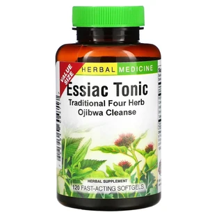 Травяная формула оджибва, Essiac Tonic, Herbs Etc., 120 капсул