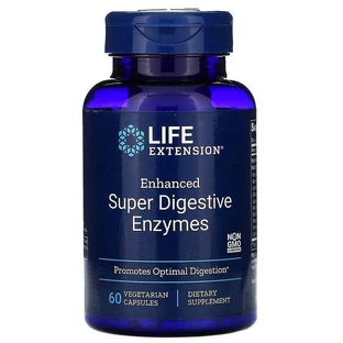 Ензими (ферменти для травлення), Digestive Enzymes, Life Extension, 60 капсул
