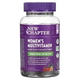 Мультивітаміни для жінок, Women's Multivitamin, New Chapter, смак ягідно-цитрусовий, 75 жувальних цукерок