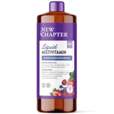 МультиВитамины для всей семьи, Vegan Liquid Multivitamin for Whole Family, New Chapter, жидкие, веган, ягодный микс, 887 мл