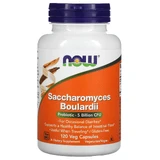Сахароміцети буларді, Saccharomyces Boulardii, Now Foods, 5 млрд. КУО, 120 вегетаріанських капсул