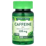 Кофеїн плюс екстракт зеленого чаю, Caffeine Plus Green Tea Extract, Nature's Truth, 220 мг, 120 таблеток