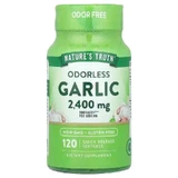 Часник, Odorless Garlic, Nature's Truth, без запаху, висока концентрація, 2400 мг, 120 гелевих капсул швидкого вивільнення (1200 мг на гелеву капсулу)