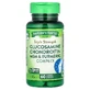 Глюкозамин, хондроитин и МСМ, Glucosamine Chondroitin MSM, Nature's Truth, комплекс с куркумой, тройная сила, 60 каплет