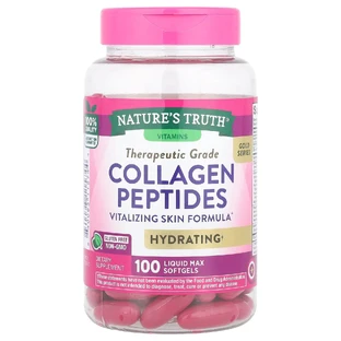Колагенові пептиди, Collagen Peptides, Nature's Truth, 100 гелевих капсул