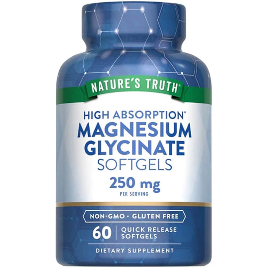 Магний глицинат, Nature's Truth, 60 капсул: цены и характеристики