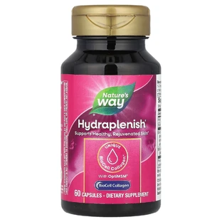 Гиалуроновая кислота + МСМ, Hyaluronic Acid With MSM, Nature's Way, 60 капсул