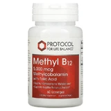Метил В12, Methyl B12, Protocol for Life Balance, 5000 мкг, 60 пастилок