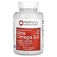 Омега-3 Ультра с Вітаміном Д3, Ultra Omega 3-D, Protocol for Life Balance, молекулярно-дистиллированная, 600 ЭПК/300 ДГК, с лимонним маслом, 90 рибних гелевих капсул