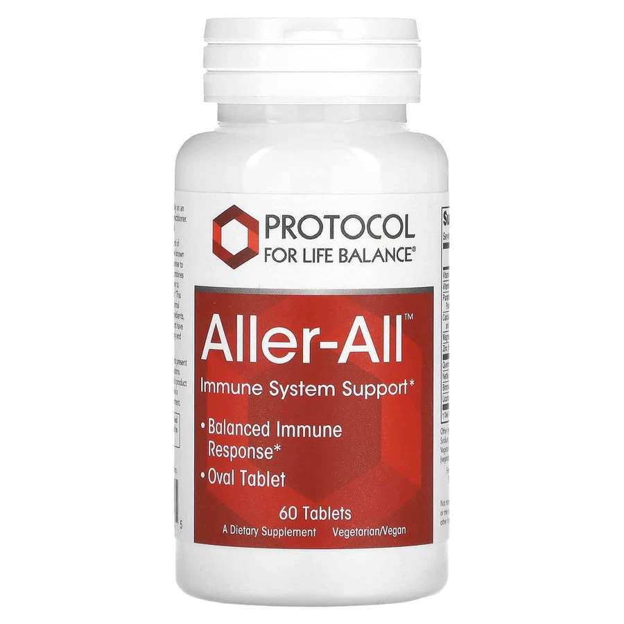 Сезонна підтримка Aller-All, Aller-All Seasonal Support, Protocol for Life Balance, 60 таблеток: ціни та характеристики