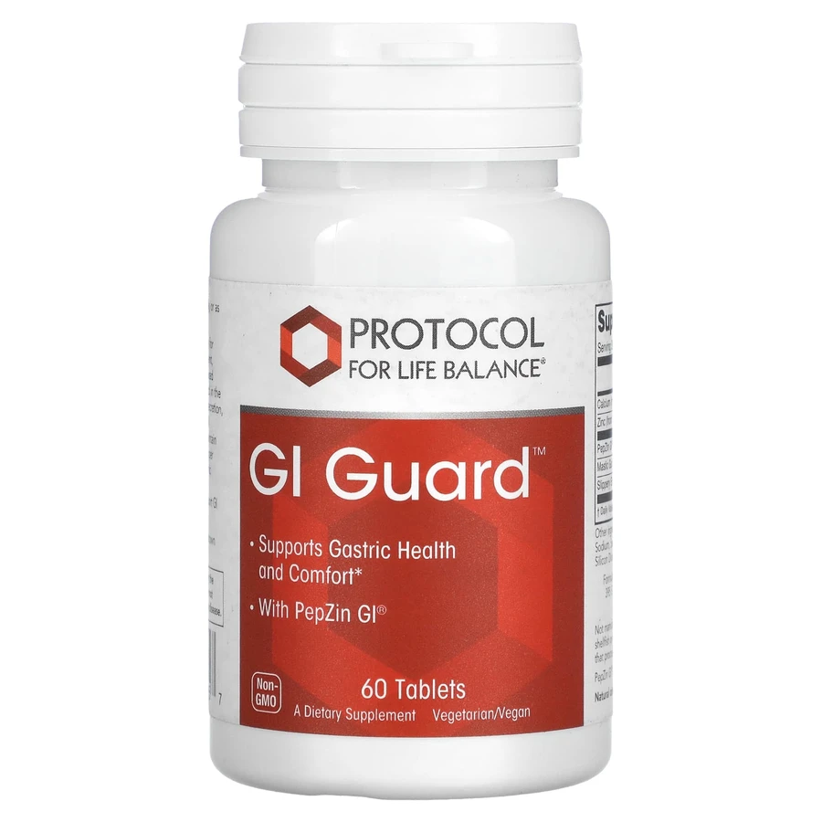 Підтримка кишкової мікрофлори, GI Guard AM, Protocol for Life Balance, 60 таблеток: ціни та характеристики