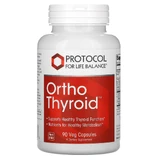 Поддержка щитовидной железы, Ortho Thyroid, Protocol for Life Balance, 90 вегетарианских капсул