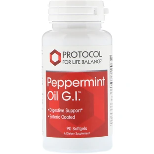 Масло м'яти перцевої, Peppermint Oil GI, Protocol for Life Balance, 90 капсул