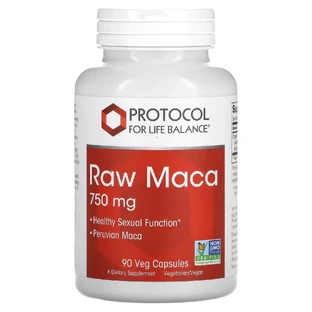 Мака (Maca), Protocol for Life Balance,750 мг, 90 капсул