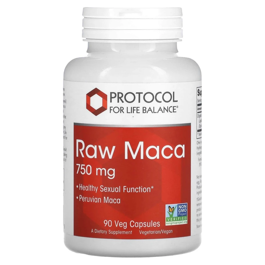 Мака (Maca), Protocol for Life Balance,750 мг, 90 капсул: ціни та характеристики