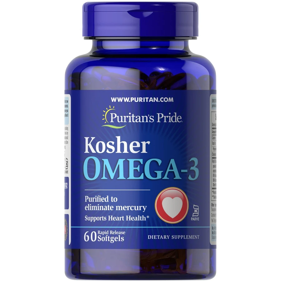 Омега-3, Omega-3 EPA DHA, Puritan's Pride, 750 мг 60 капсул: ціни та характеристики