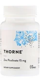 Бисглицинат цинка, Zinc Bisglycinate, Thorne Research, 15 мг, 60 капсул
