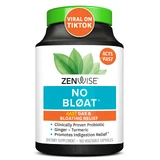 Пробіотик від здуття живота, No Bloat with Clinically Studied DE111 Probiotic, Zenwise Health, щоденний, 160 вегетаріанських капсул