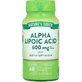 Альфа-ліпоєва кислота, Alpha Lipoic Acid, Vitamins, Nature's Truth, 60 капсул швидкого вивільнення