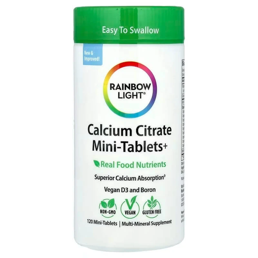 Цитрат кальция (Calcium Citrate), Rainbow Light, 120 таблеток: ціни та характеристики