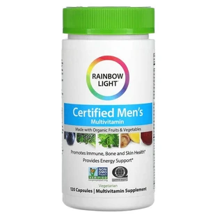Витамины для мужчин, Rainbow Light, 120 капсул