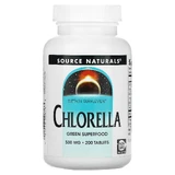 Хлорелла, Chlorella, Source Naturals, 500 мг, 200 таблеток
