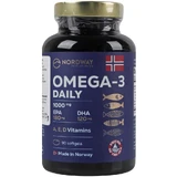 Омега 3 Дейлі Nordway Omega-3 Daily 1000 мг, 90 капсул