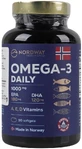 Омега 3 Дейли Nordway Omega-3 Daily 1000 мг, 90 капсул