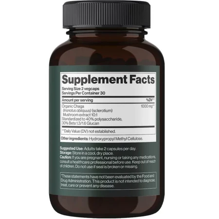 Чага Mind Shi Chaga Mushroom 1000 мг капсули, №60: ціни та характеристики
