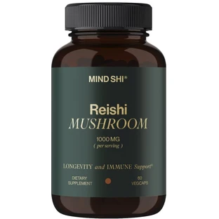 Рейши Mind Shi Reishi Mushrooms 1000 мг капсули №60