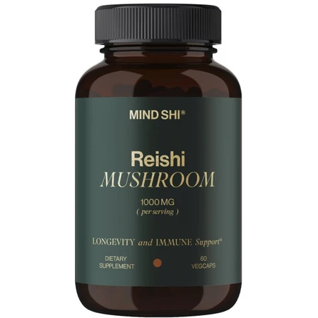 Рейши Mind Shi Reishi Mushrooms 1000 мг капсули №60: ціни та характеристики