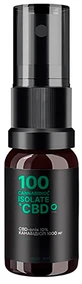 CBD масло Isolate10%, 1000 мг, 60 доз, 10 мл, мята