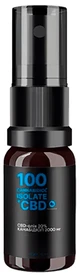 CBD масло Isolate 20%, 2000 мг, 60 доз, 10 мл, мандарин