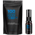 CBD олія Isolate 20%, 2000 мг, 60 доз, 10 мл, мандарин: ціни та характеристики