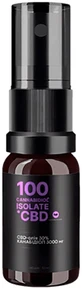 CBD олія Іsolate 30%, 3000 мг, 60 доз, 10 мл, натуральний смак