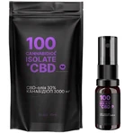 CBD олія Іsolate 30%, 3000 мг, 60 доз, 10 мл, натуральний смак: ціни та характеристики