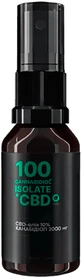 CBD олія Isolate 10%, 2000 мг, 120 доз, 20 мл, м'ята