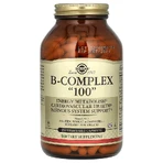 Solgar, B-Complex 100, витамины группы B, 250 растительных капсул: цены и характеристики