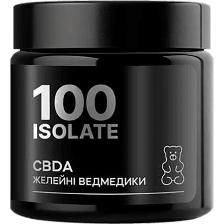 CBDA Isolate Медвежат 750 мг, 30 пастилок по 25 мг: цены и характеристики